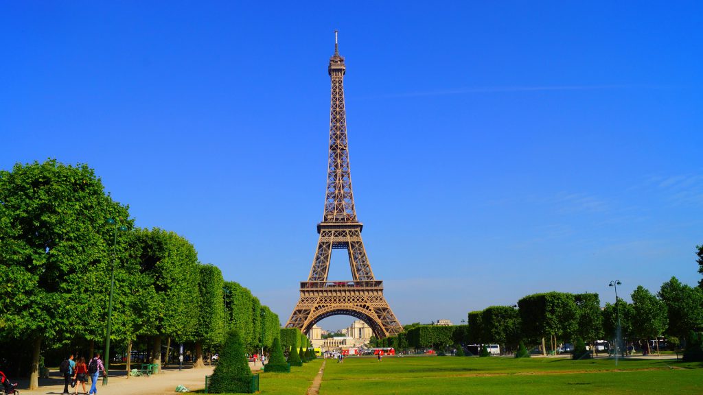 eiffeltårnet i paris